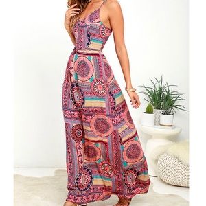 Beautiful Strap SX Lulu Maxi Dress like New